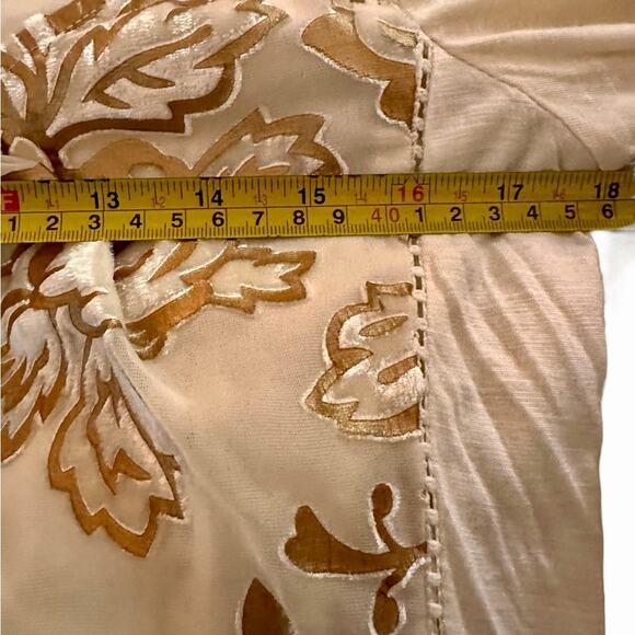 Anthropologie Meadow Rue Mariana Burnout Top, size M - Picture 5 of 7